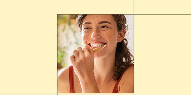 FYI A Plastic-Free Toothbrush Does Exist (& It's 25% Off Right Now)