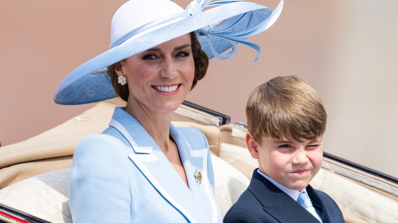 Kate Middleton, Princes George and Louis Have a Matching Mother-Son Moment at Trooping the Colour 2026