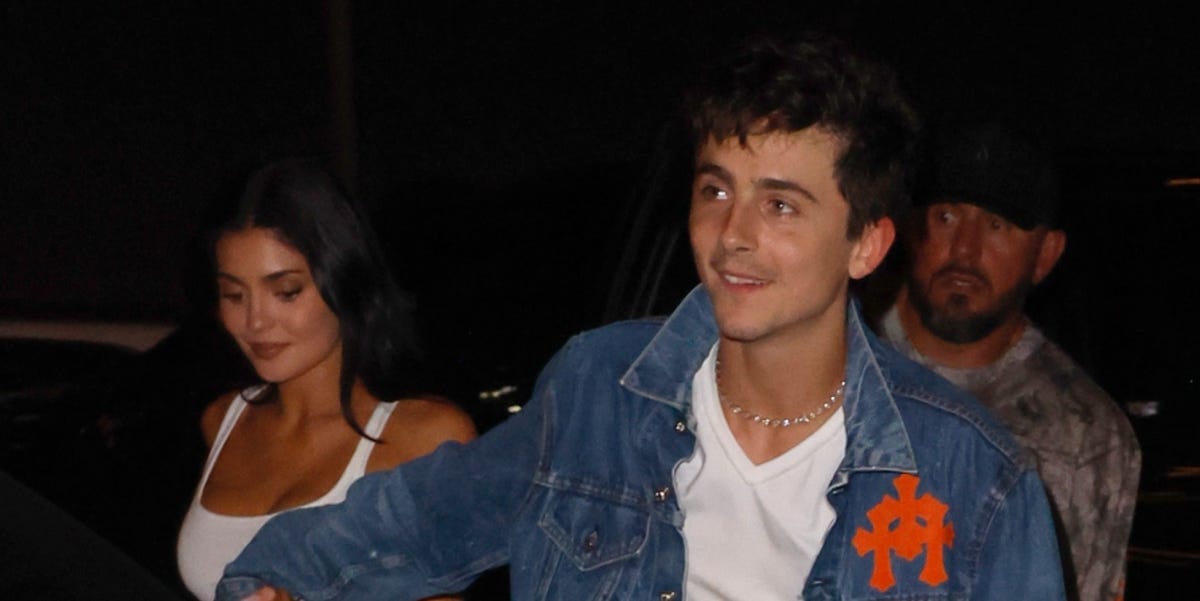 Kylie Jenner and Timothée Chalamet Match in Knicks-Themed Denim for Their Latest Courtside Date Night