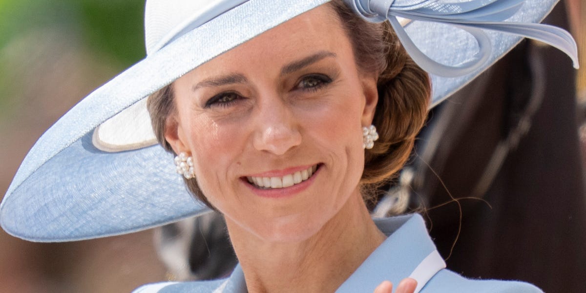 Princess Kate References Princess Diana With This Baby-Blue Look