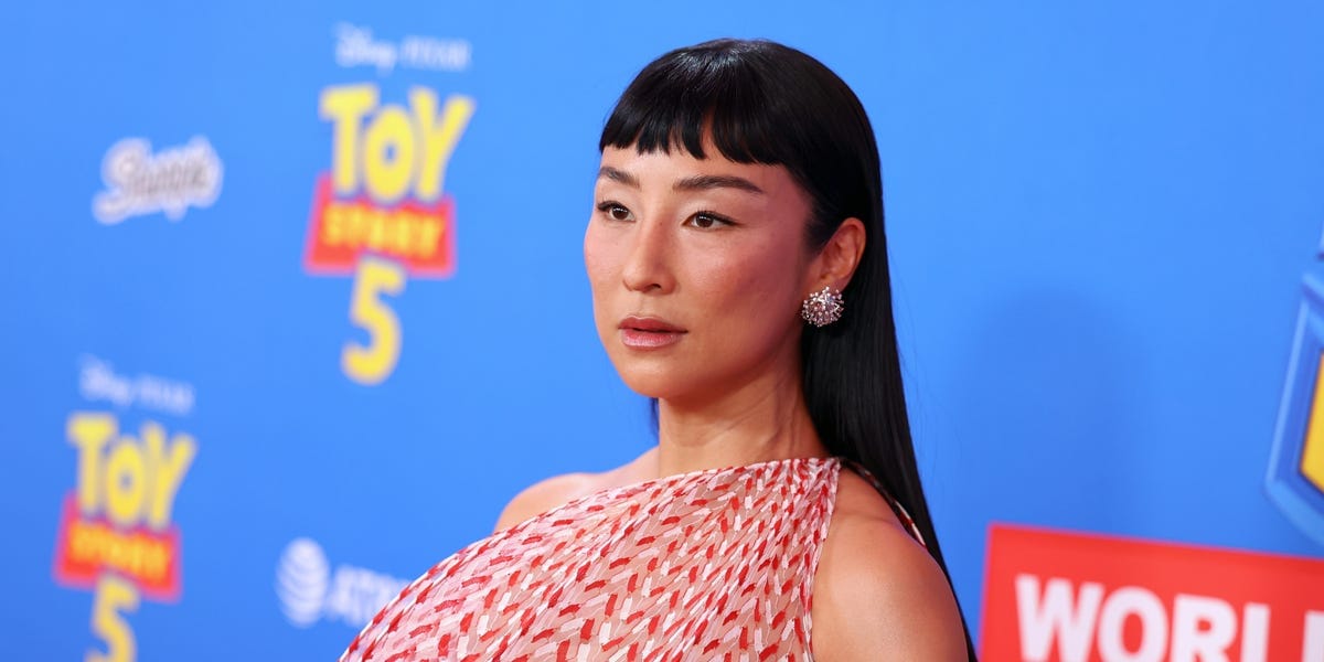 Greta Lee Leans Into Her Playful Side With a Ballooning Dior Couture Dress