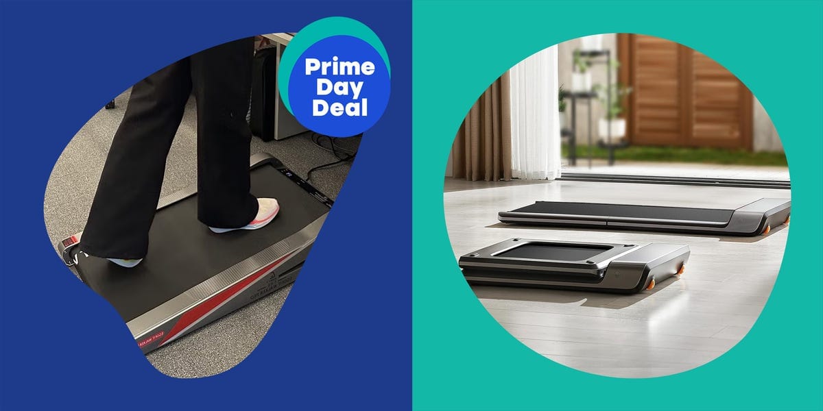 Prime Day Deals Make Walking Pads More Affordable For Home Workouts