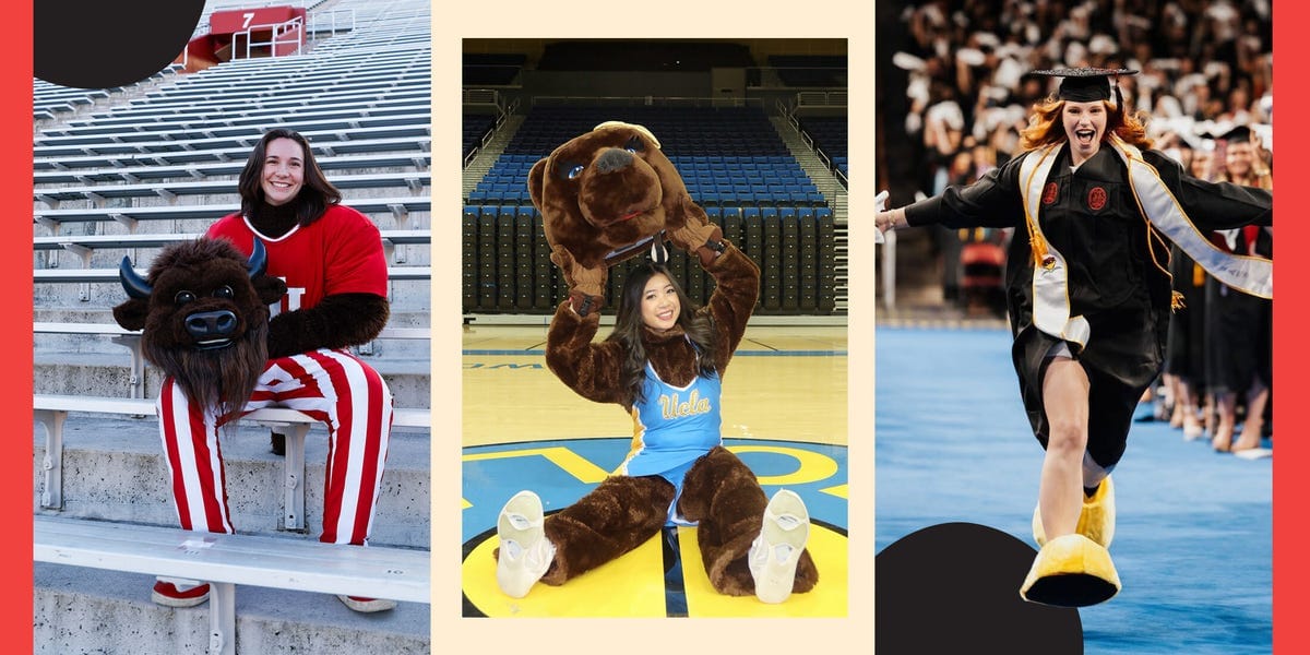 <b><strong>Graduating Mascots Share What It’s Really Like to Suit Up in Secret for Their Colleges</strong></b>