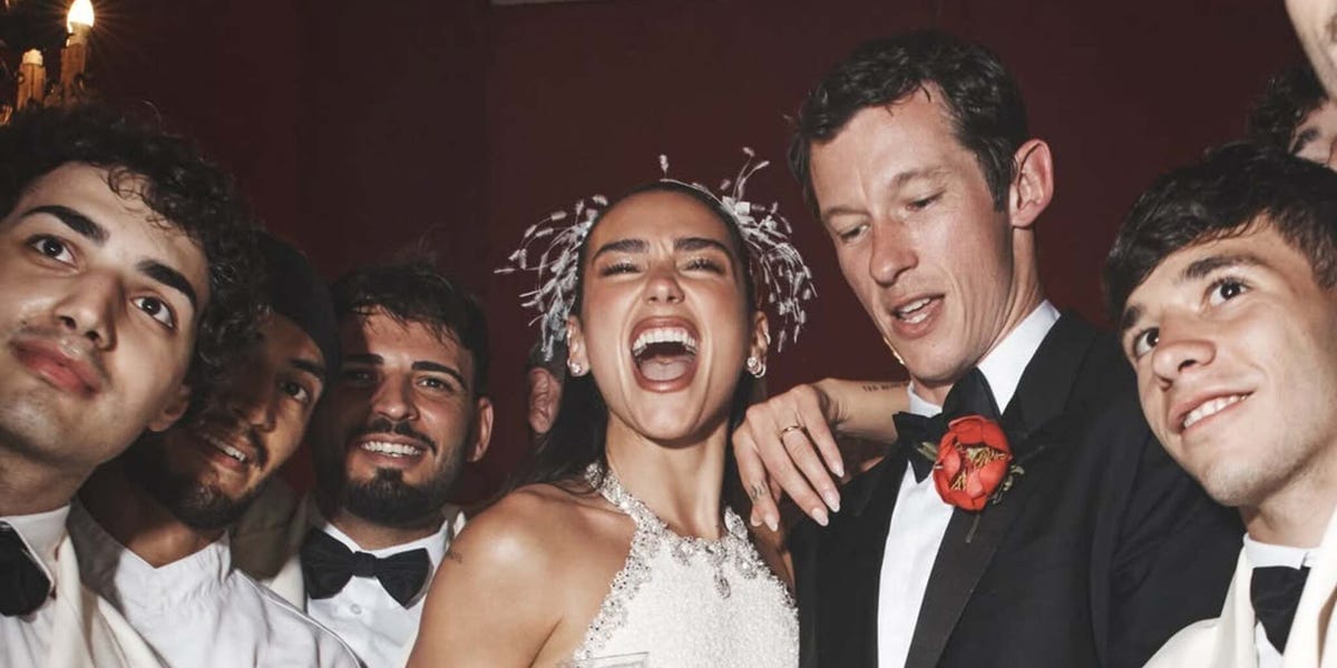 Dua Lipa’s Intricate Chanel Wedding Dress Is Matthieu Blazy’s First for the House