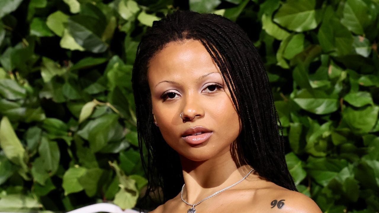 Myha’la’s Frosted Monochrome Makeup Feels Fresh for Summer