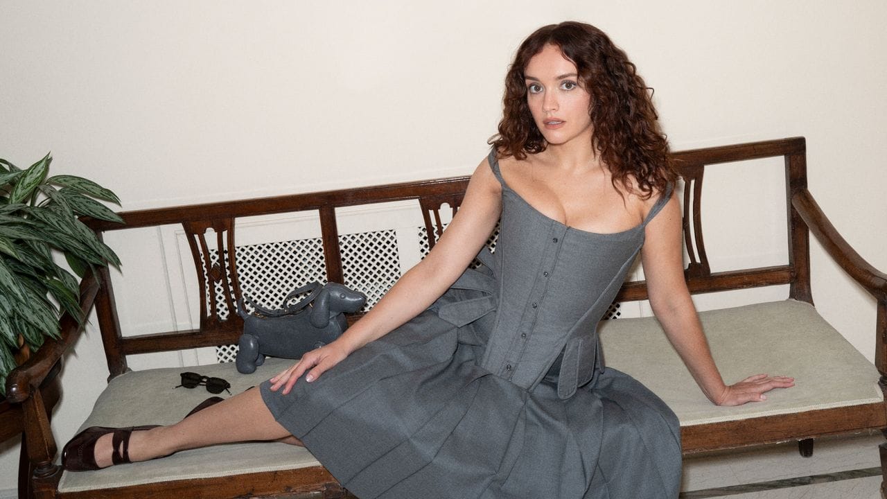 “I Would Like That To Be My Funeral Shroud”—Olivia Cooke Had a Killer Time at the Thom Browne Show in Milan