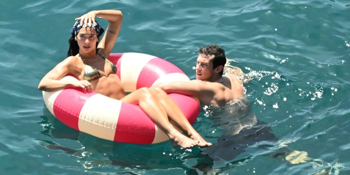 Dua Lipa and Callum Turner Look Hopelessly in Love on Their Italian Honeymoon