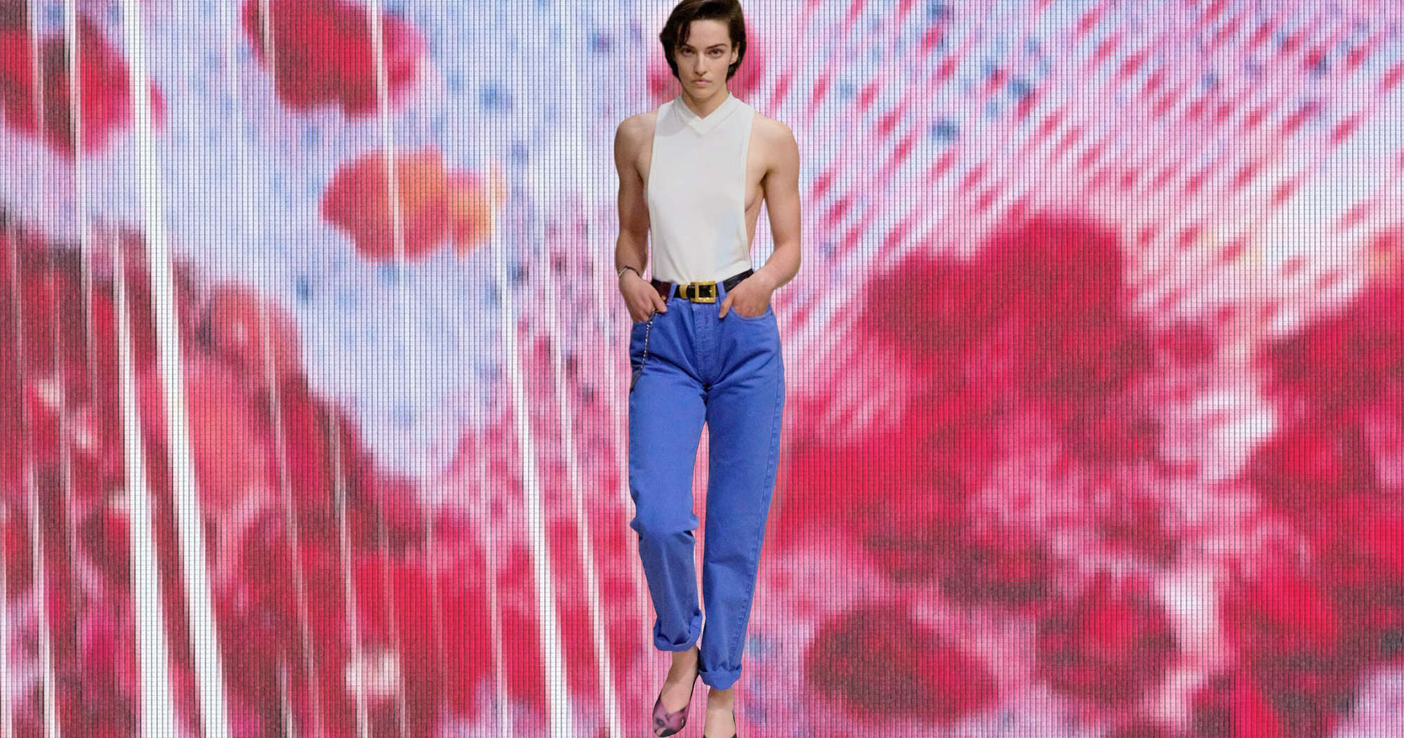 The Official Summer Uniform Is Fun Pants & Basic Tops