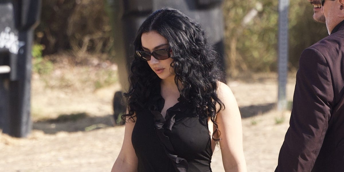 Charli XCX Takes a Gothic Approach to Wedding-Guest Style
