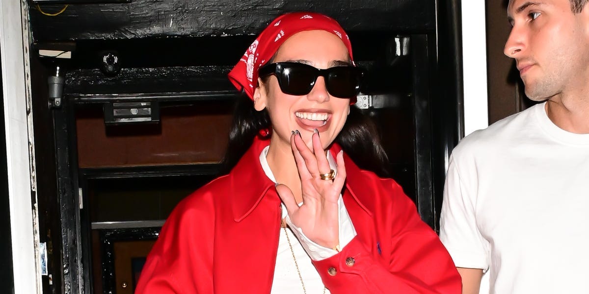 Dua Lipa Is Declaring This the Summer of the Headscarf