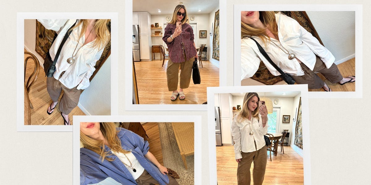 My Summer Uniform Starts With These Weightless Banana Republic Pants