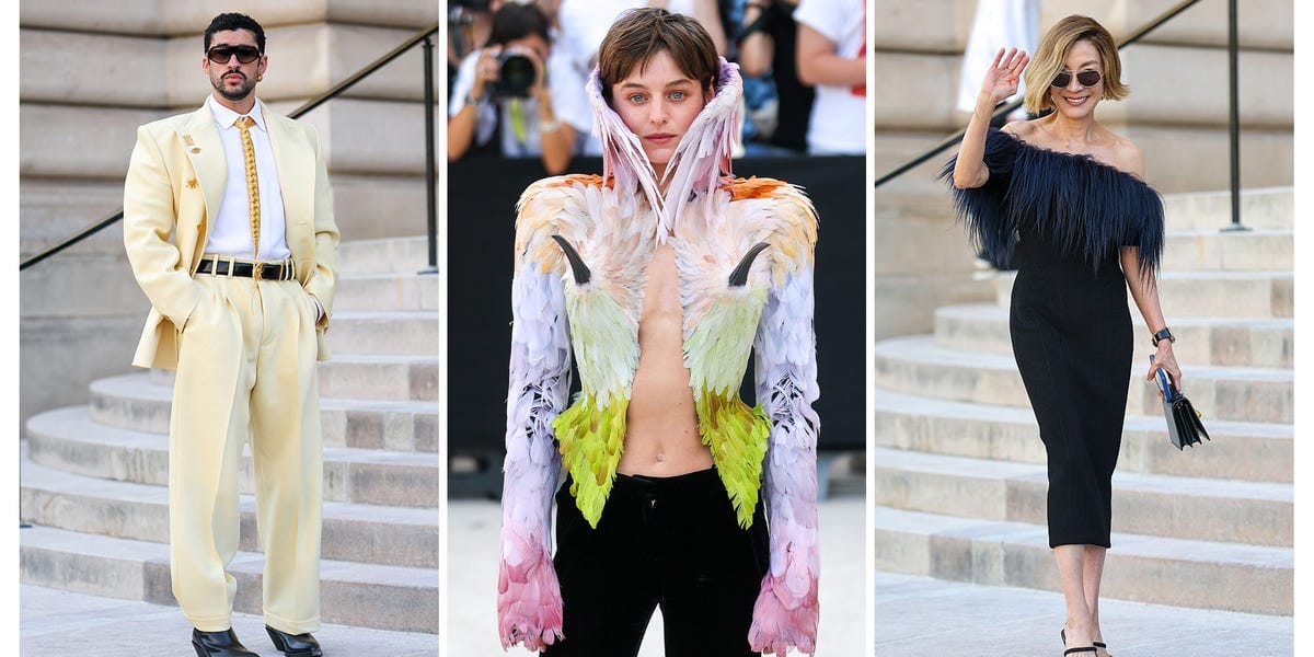 Schiaparelli Kicks Off Paris Haute Couture Week With a Star-Studded Show