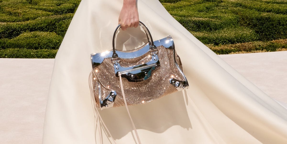 Balenciaga’s City Bag Just Got a Glittery Crystal Makeover