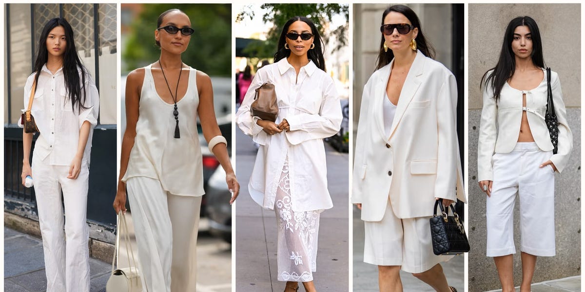 10 Perfect All-White Summer Outfits