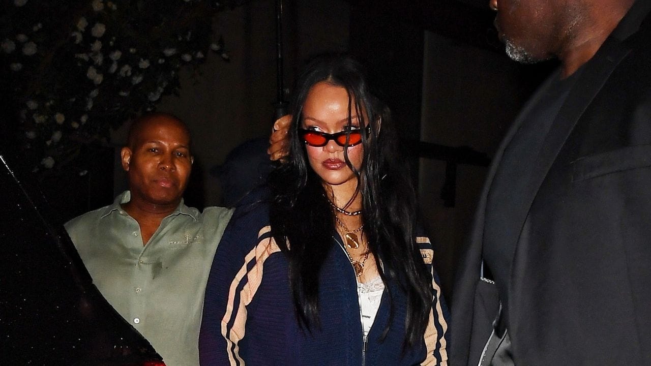 Rihanna Comes Down With a Case of the Stripes