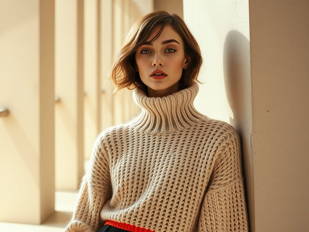 After Fleeing War, This Ukrainian Designer Found Freedom in Knitwear