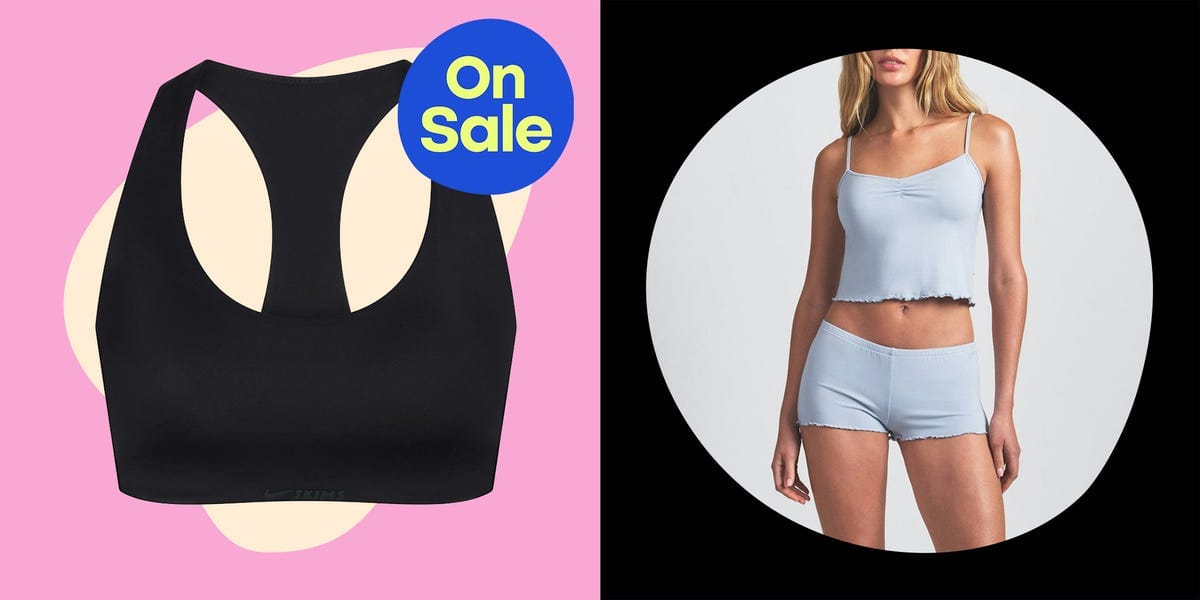 Skims’ Rare Summer Sale Has Up to 50% Off Editor-Approved Loungewear, Swim, and NikeSkims Styles