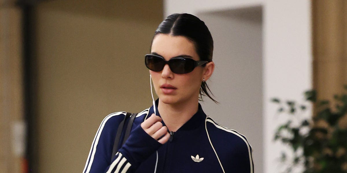 Kendall Jenner Proves the Power of This Polarizing Color Combination With Her Elevated Athleisure