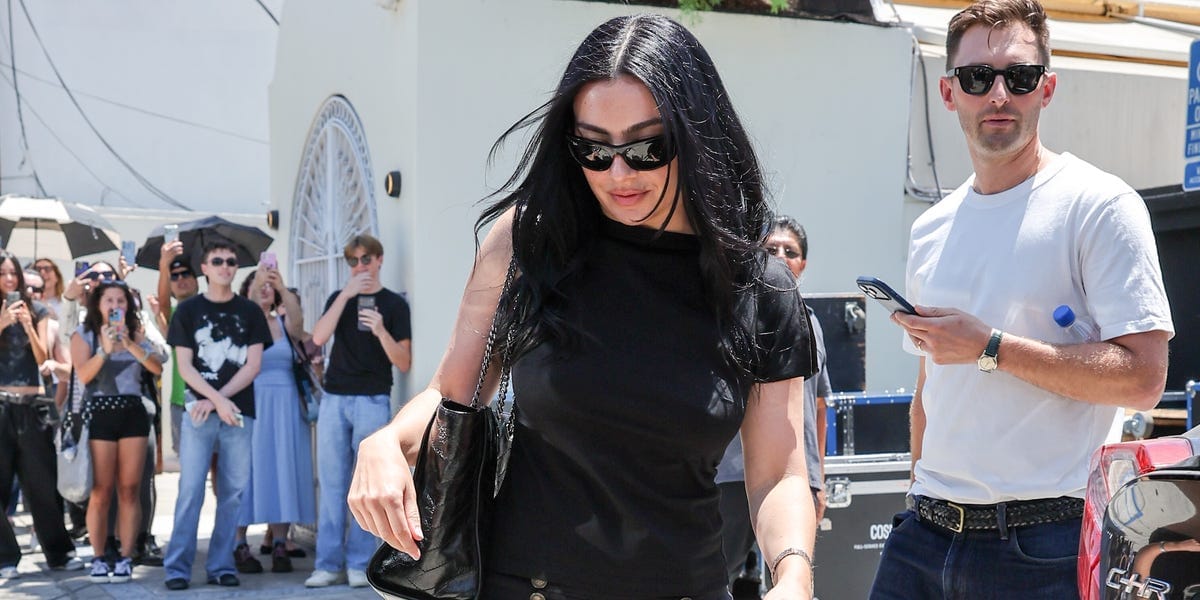 Charli XCX Pairs Her Micro Shorts With This Reemerging Shoe Trend