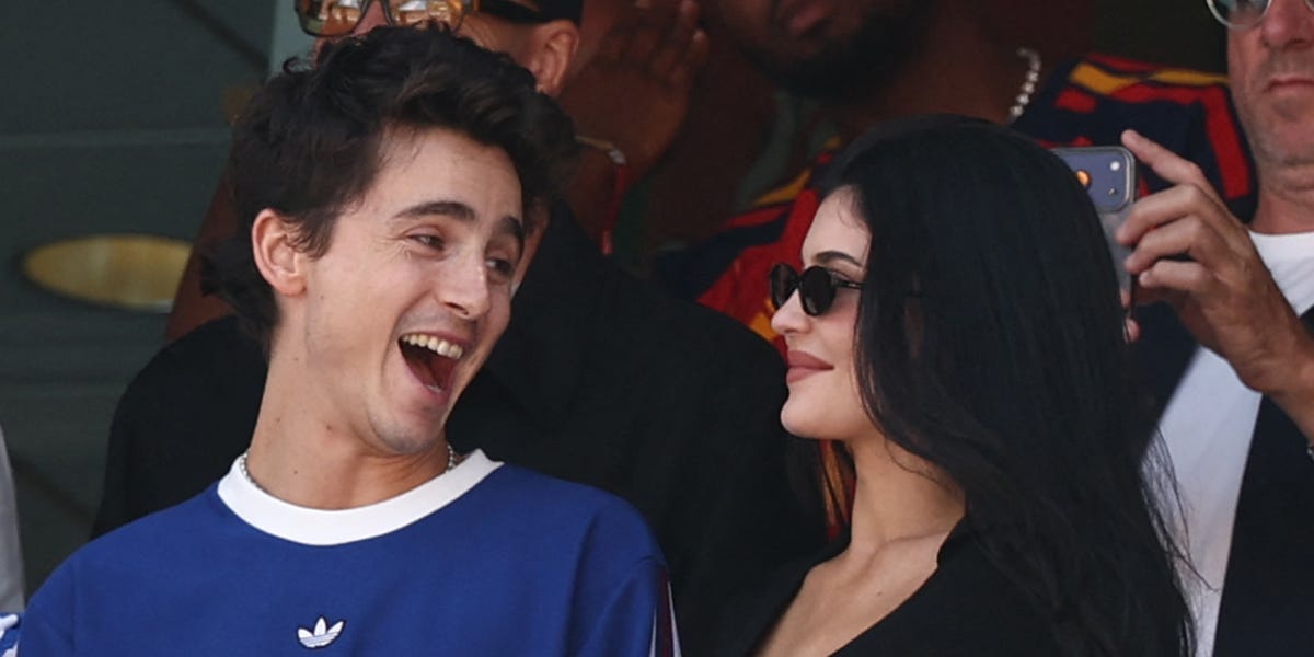 All the Sweetest Photos of Timothée Chalamet and Kylie Jenner at the FIFA World Cup Final
