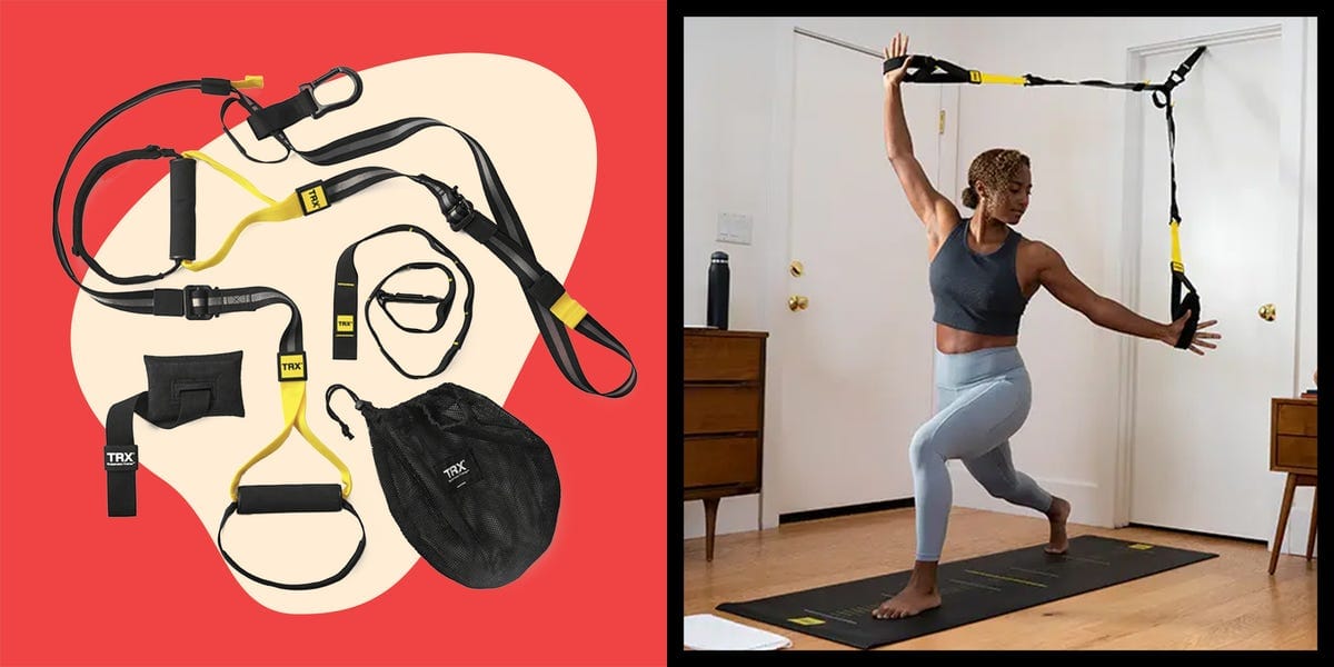 This Space-Saving Suspension Trainer Is a Must-Have Piece of Home Gym Equipment, According to a Trainer