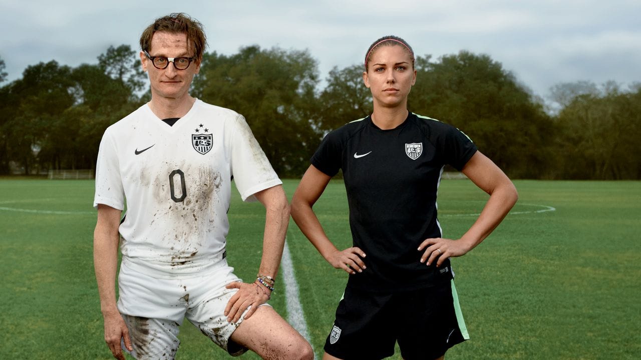 From the Archives: Vogue’s Hamish Bowles Trains With Soccer Star Alex Morgan