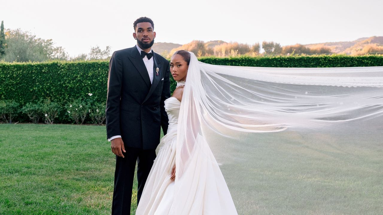 Inside Jordyn Woods and Karl-Anthony Towns’ Classic Wedding Weekend in Malibu