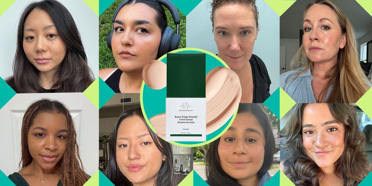 Our Skincare-Savvy Editors Put Drunk Elephant’s New Serum Foundation Drops to The Test