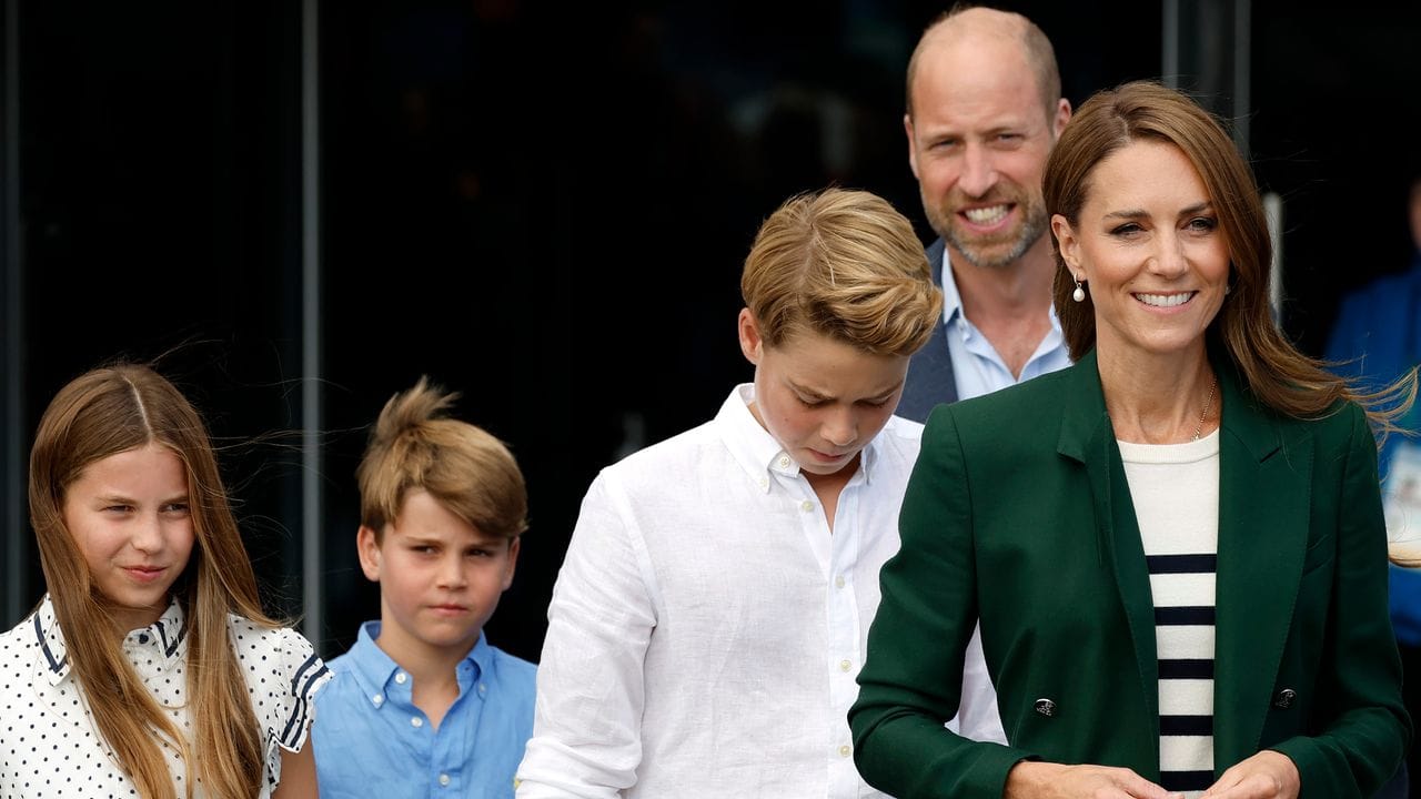 Kate Middleton Styles Her Staples for a Rare All-Family Outing to the Commonwealth Games
