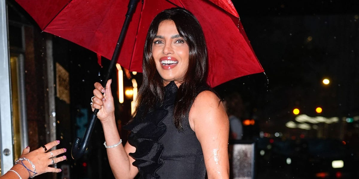 Priyanka Chopra’s Red-Carpet LBD Is Defined by Its Ruffled Bib