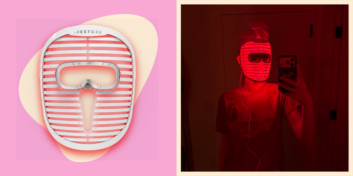 This LED Face Mask Made My Skin Look Plumper and More Radiant—and It’s 50% Off