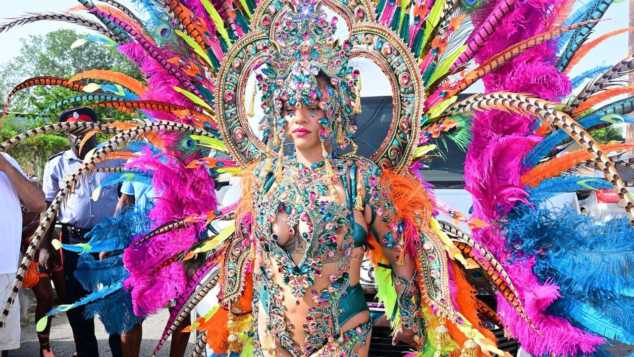 Rihanna Makes a Glorious Return to Carnival With One of Her Best Looks Yet