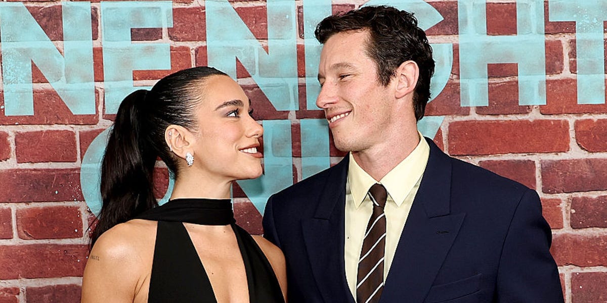 Dua Lipa and Callum Turner Are Spectacular on Their First Red Carpet as Newlyweds