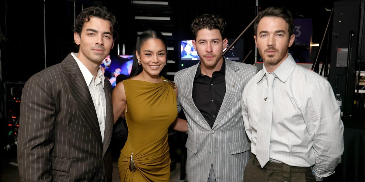 Vanessa Hudgens Reunites With the Jonas Brothers at the 2026 Disney Legends Event