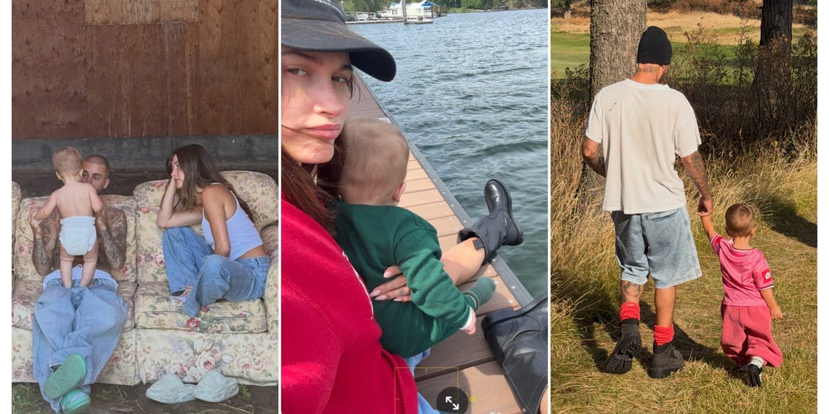Hailey Bieber Shares a Sweet Glimpse at Everyday Life With Son Jack Blues
