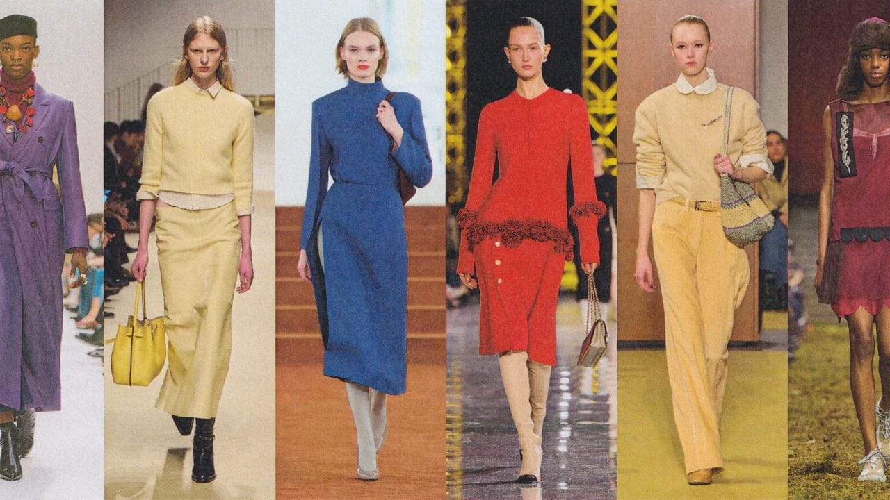 The Top Fall 2026 Color Trends, From Royal Purple to Juicy Peach