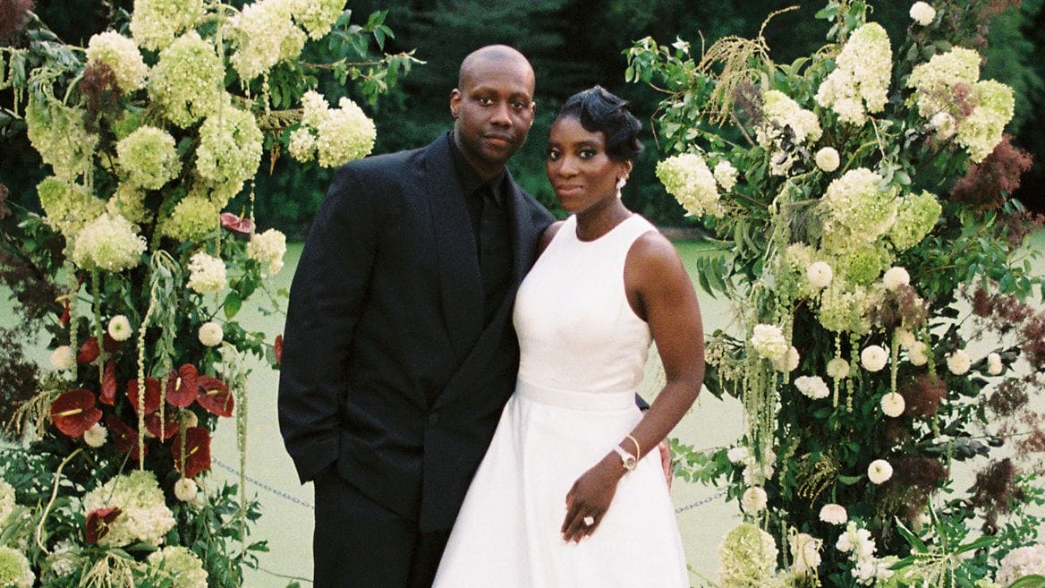 Nikki Ogunnaike and Philippe Fonzin’s Prospect Park Boathouse Wedding Blended New York and Nigerian Style
