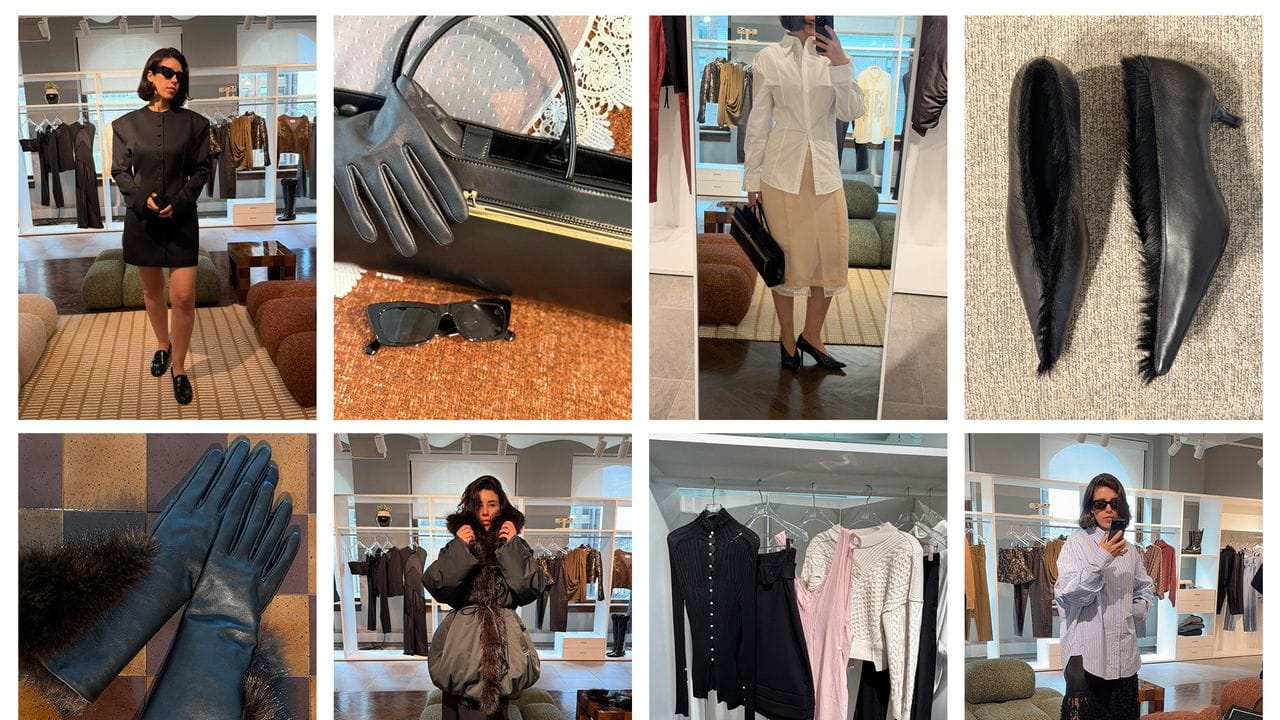 Just Browsing: Tailoring, Fringe, and Lace From H&M’s Studio Collection At NYC Showroom