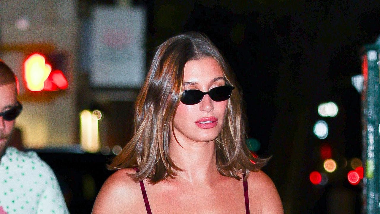 Hailey Bieber Debuts Her Darkest Hair Shade in Years