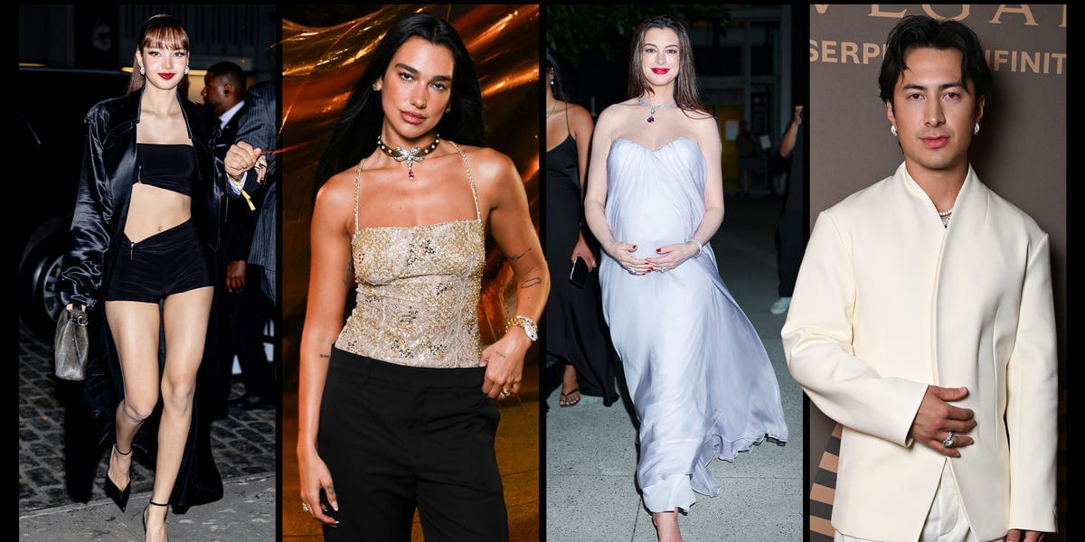 All the Stars at the Bvlgari Serpenti Infinito Party