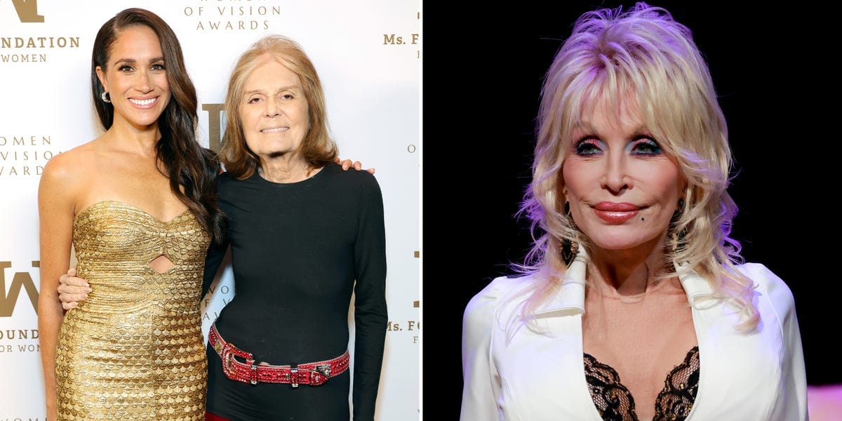 Duchess Meghan Pays Special Tribute to Gloria Steinem and Dolly Parton