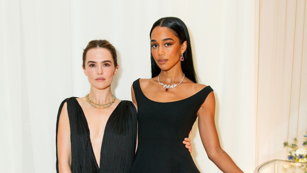 Laura Harrier and Zoey Deutch Brought Black-Tie Glamour to Tiffany & Co.’s South Coast Plaza Unveiling