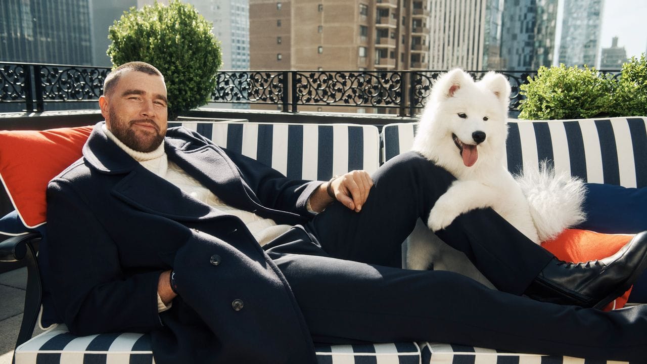 Travis Kelce: Football Star, Fashion Ambassador, and Dog Dad
