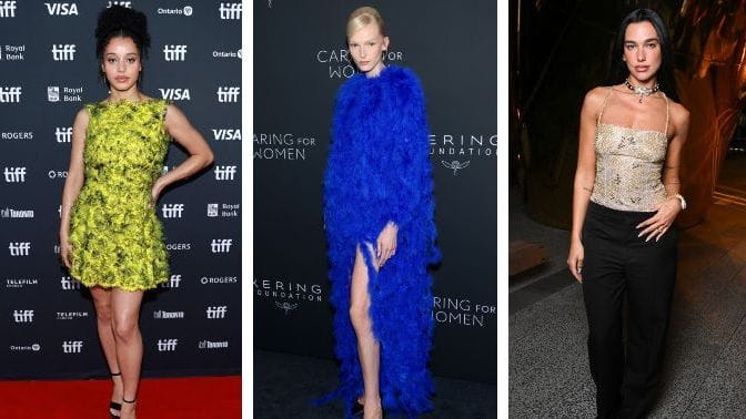 The Best Dressed Stars of the Week Perfected Texture and Silhouette