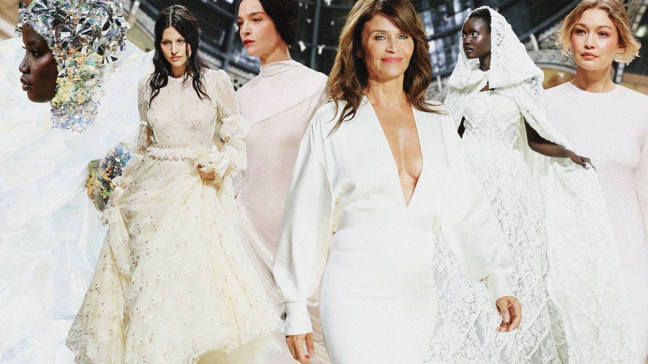 Here Comes The Bridal Inspiration! 8 Models Walked in White at Vogue World: Milano 2026