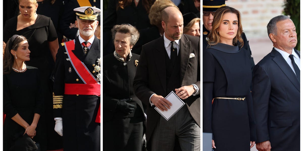 The World’s Royals Come Together to Attend the Funeral of King Harald V of Norway