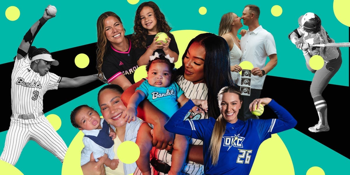 Meet the Pro Softball Moms Who Are Redefining What an Elite Athlete Can Look Like