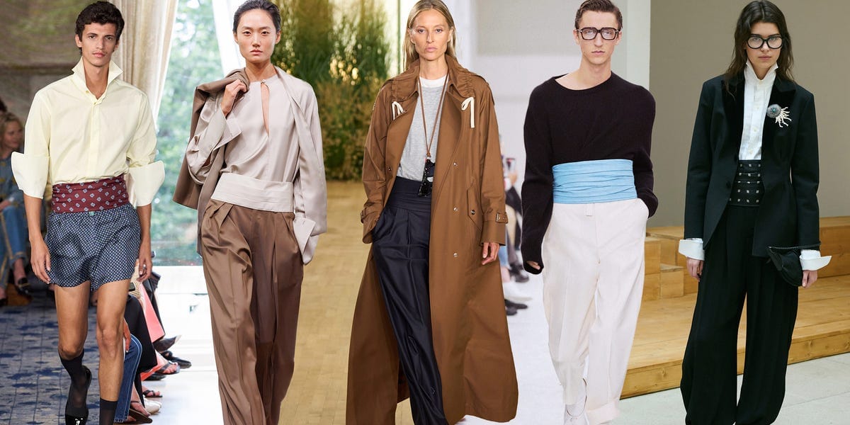 At Fashion Week, a Cummerbund Has Never Felt More Dashing