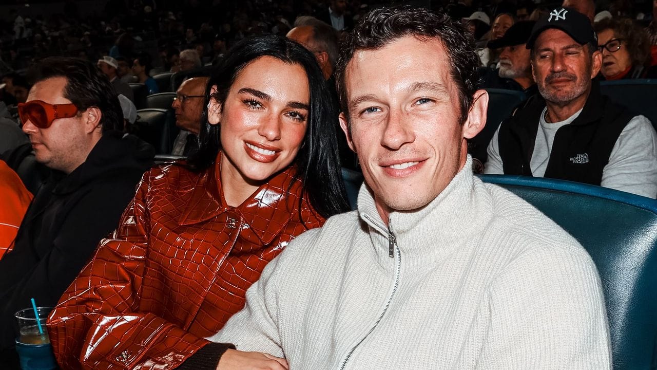 Date Night! Dua Lipa and Callum Turner Cheer on the Yankees
