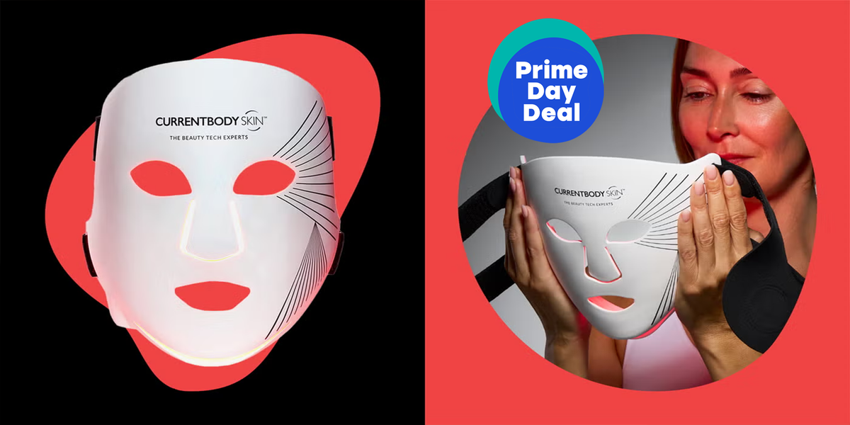 My Holy Grail CurrentBody Skin LED Face Mask Is Rarely on Sale—But Prime Big Deals Day Just Changed That